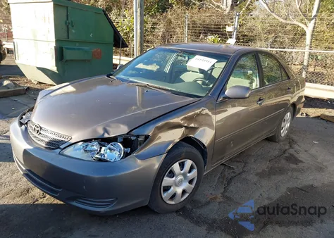 2002 Toyota Camry Le из США, поврежденный, VIN 4T1BE32K42U551565